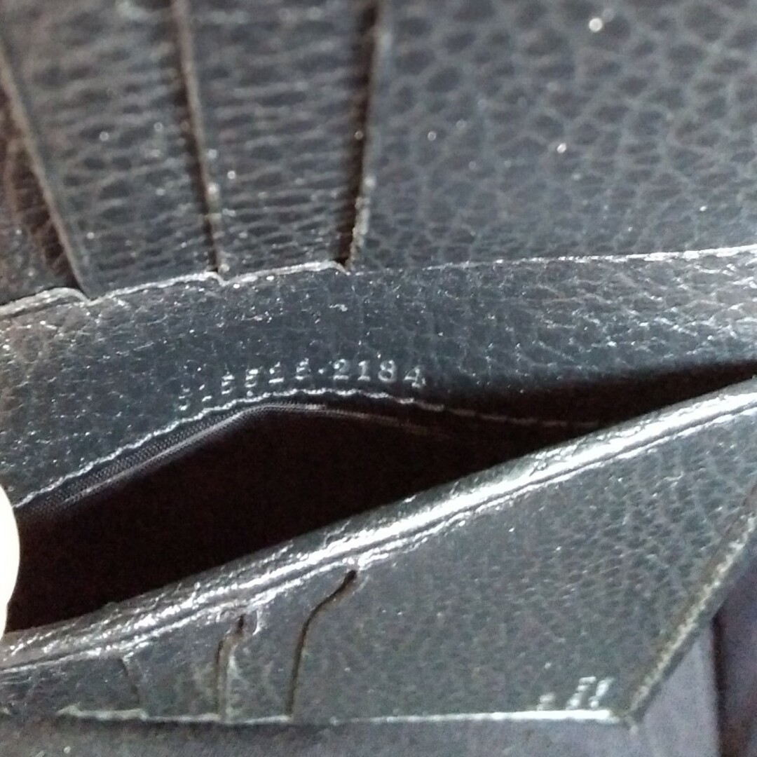 Gucci(グッチ)のGUCCI　グッチ　2つ折り財布　インターロッキング　黒 レディースのファッション小物(財布)の商品写真