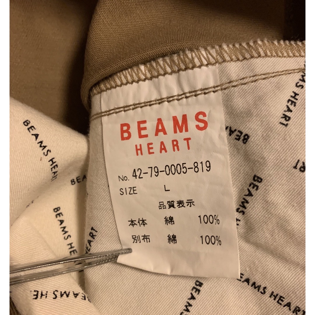 INTERNATIONAL GALLERY BEAMS(インターナショナルギャラリービームス)のBEAMS HEART セットアップ 3点セット Size L ブラウン メンズのパンツ(チノパン)の商品写真