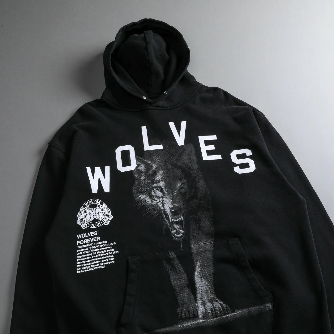 Darc Sport SHADOWS VINTAGE HOODIE BLACK メンズのトップス(パーカー)の商品写真