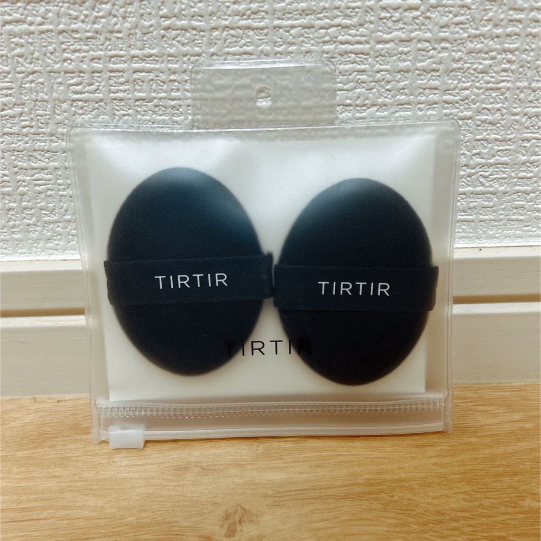 TIRTIR(ティルティル)のTIRTIR ティルティル ソフトシェル クッションパフ(2個入) コスメ/美容のメイク道具/ケアグッズ(パフ・スポンジ)の商品写真