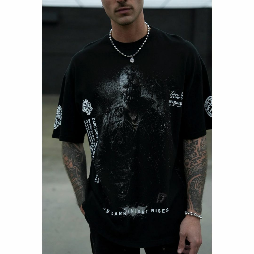 Darc Sport RISE AGAIN V2 BANE TEE BLACK メンズのトップス(Tシャツ/カットソー(半袖/袖なし))の商品写真