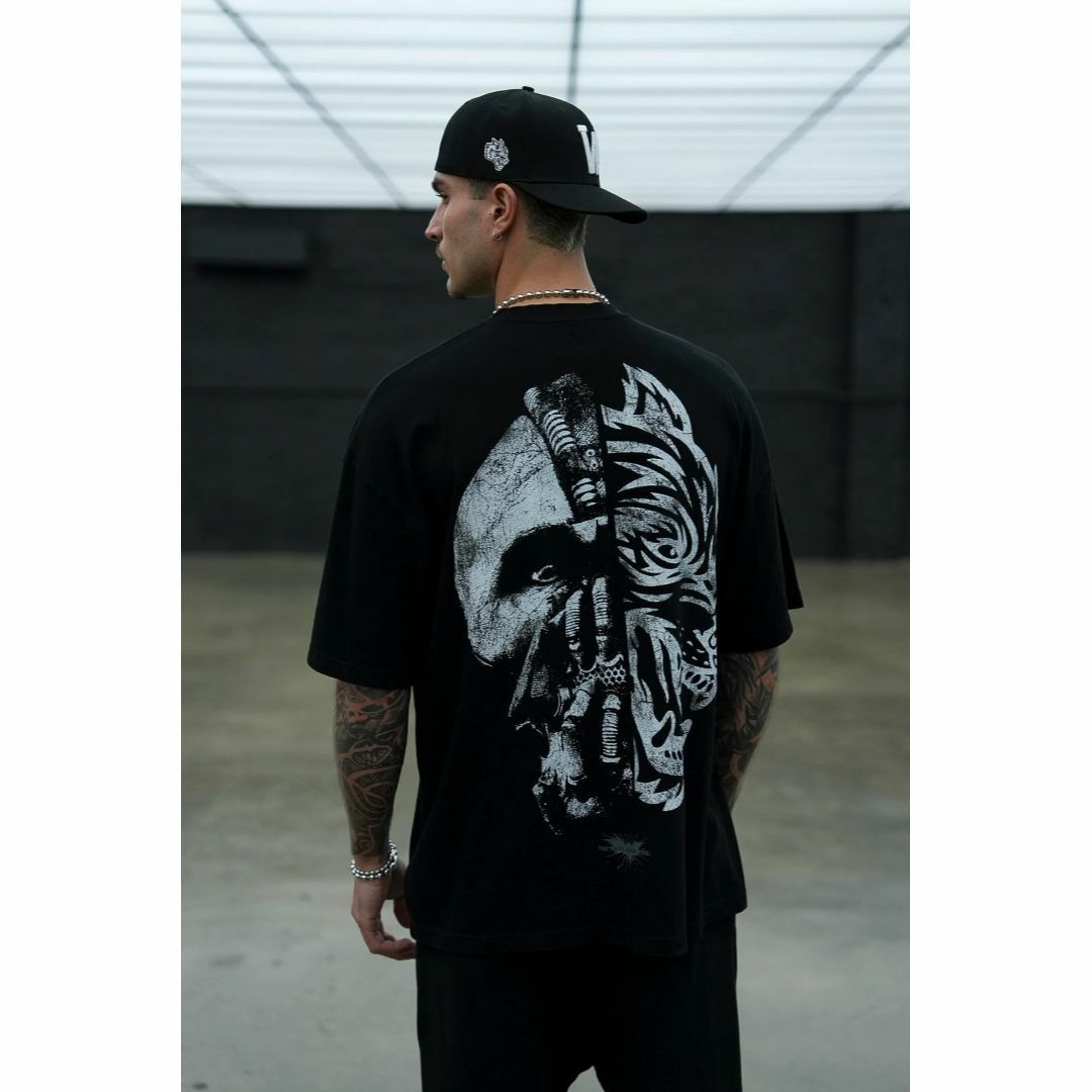 Darc Sport BORN IT V2 OVERSIZED TEE BLK メンズのトップス(Tシャツ/カットソー(半袖/袖なし))の商品写真