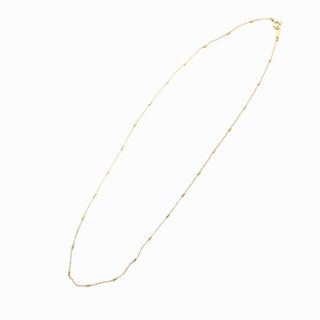 アザー(other)のルボンボン titi necklace ネックレス K10 イエローゴールド(ネックレス)