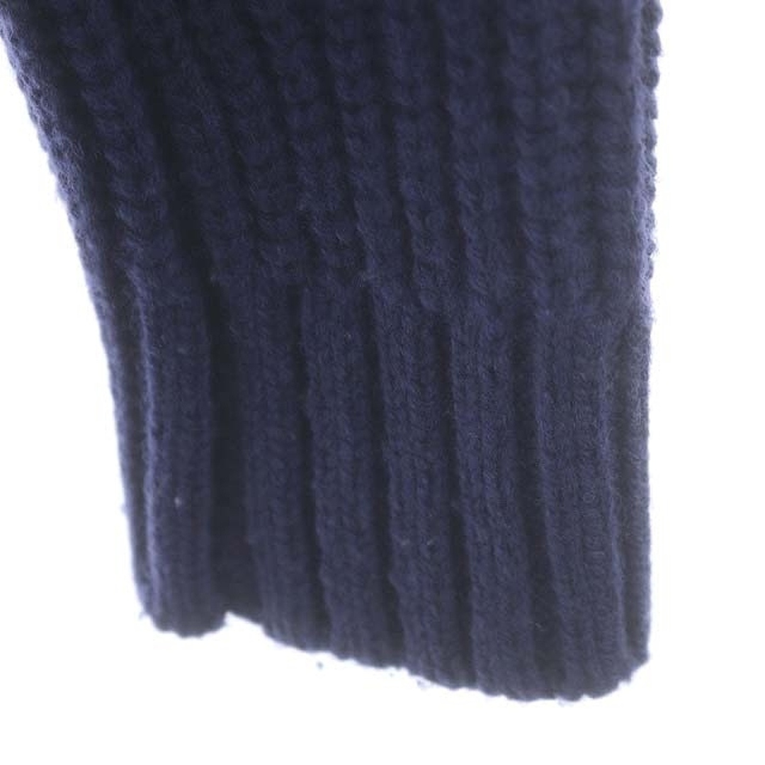 トゥモローランド トリコ ニット セーター ハイネック 長袖 XS 紺 ネイビー メンズのトップス(ニット/セーター)の商品写真
