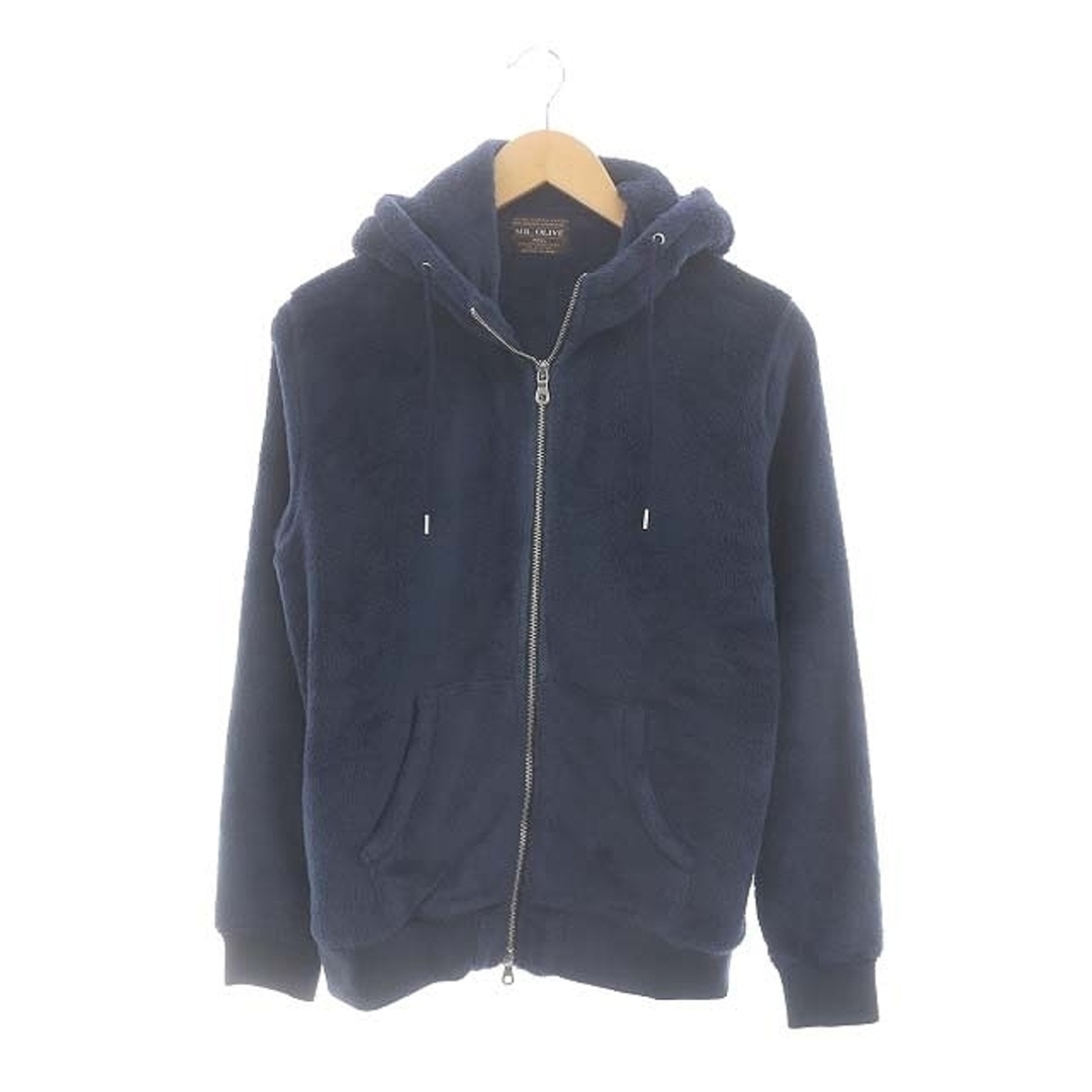 Mr.OLIVE(ミスターオリーブ)のミスターオリーブ FUR FLEECE ZIP UP PARKA パーカー S メンズのトップス(パーカー)の商品写真