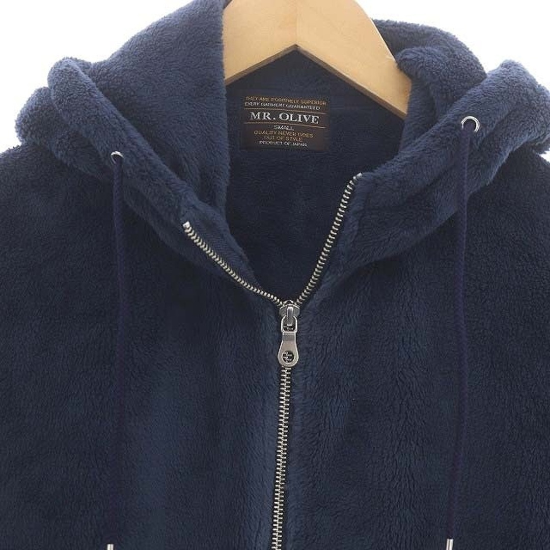 Mr.OLIVE(ミスターオリーブ)のミスターオリーブ FUR FLEECE ZIP UP PARKA パーカー S メンズのトップス(パーカー)の商品写真