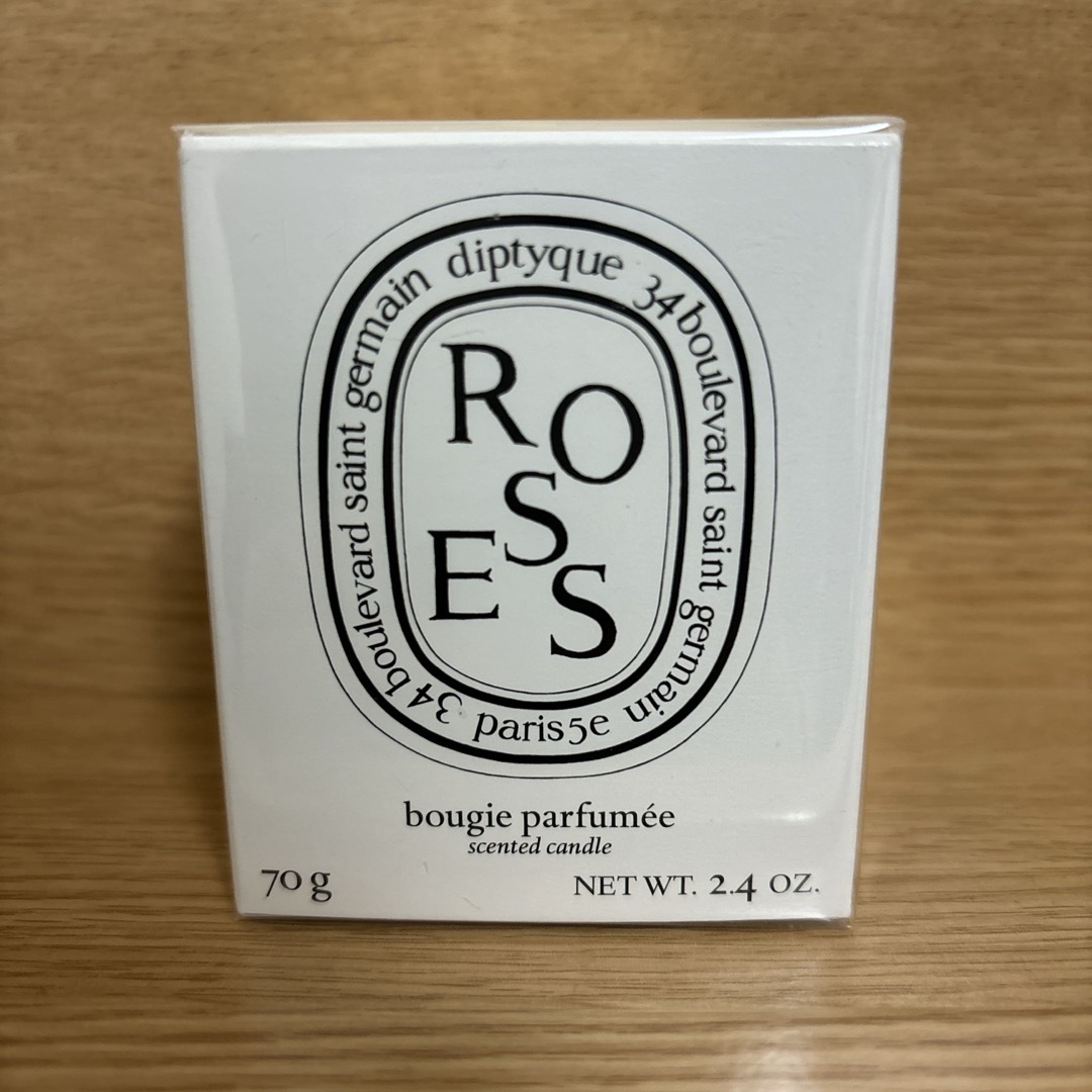 diptyque(ディプティック)のdiptyque ディプティック フレグランス キャンドル ローズ コスメ/美容のリラクゼーション(キャンドル)の商品写真