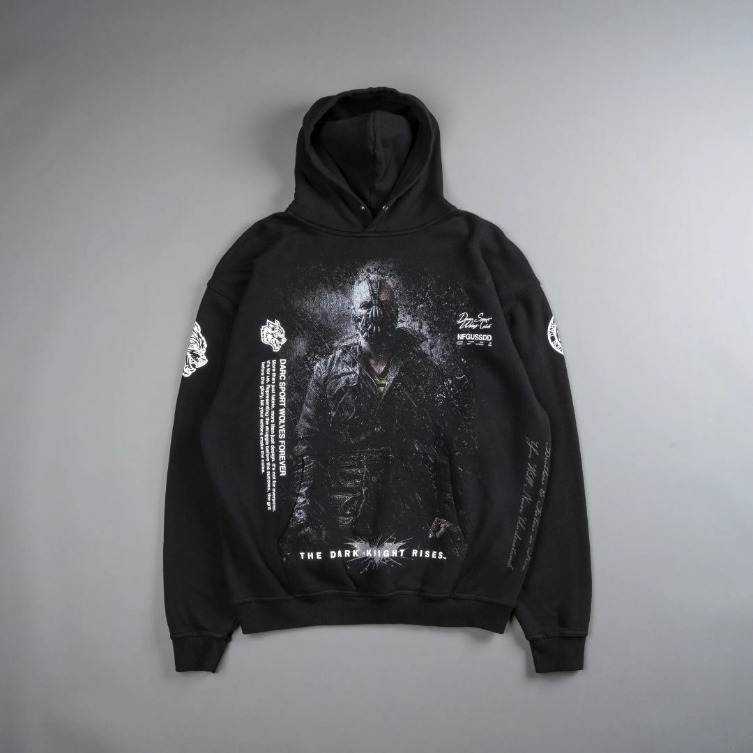 Darc Sport RISE AGAIN V2 HOODIE BLACK 黒 メンズのトップス(パーカー)の商品写真