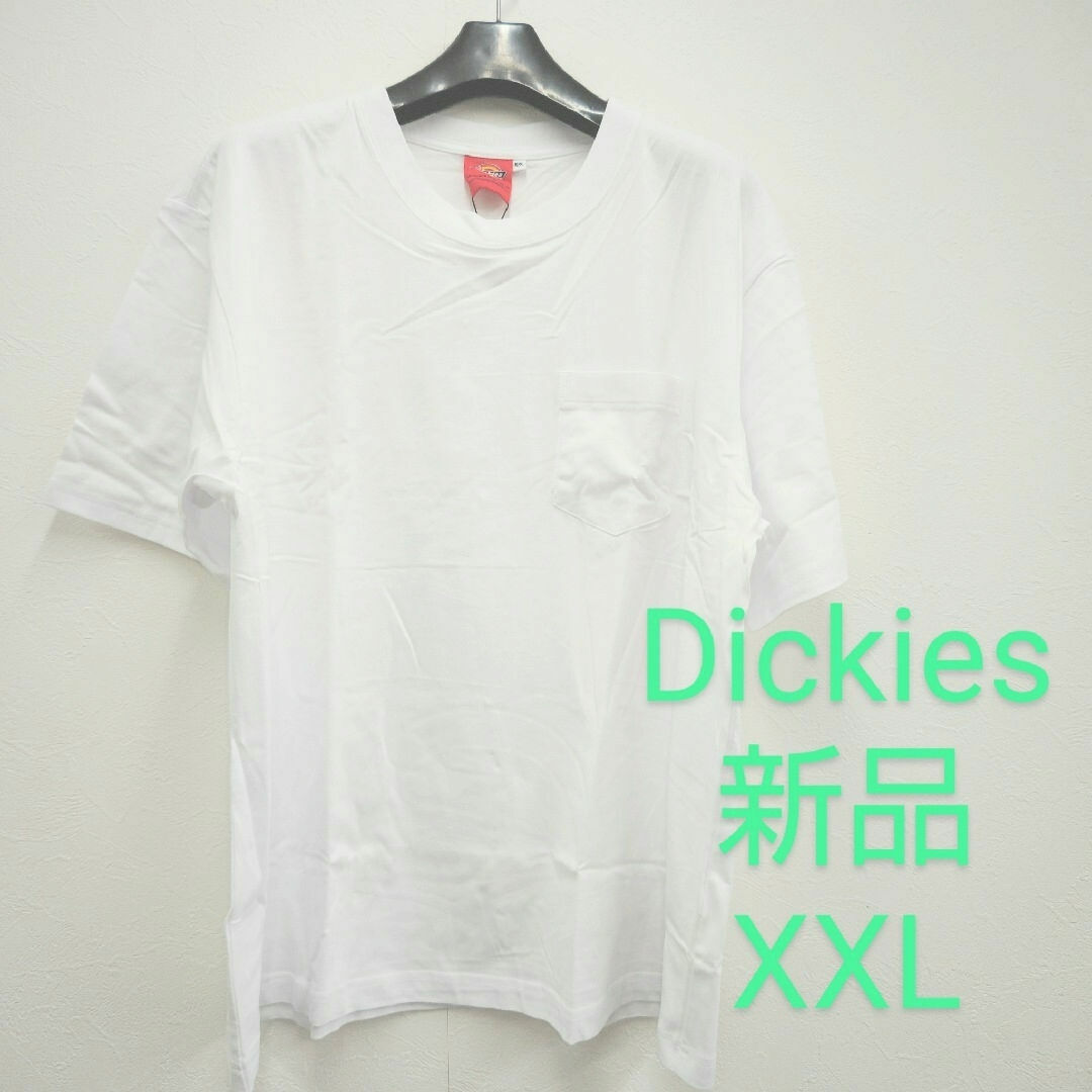 Dickies(ディッキーズ)のDickies メンズ Tシャツ ポケT BIGサイズ サークルネック メンズのトップス(Tシャツ/カットソー(半袖/袖なし))の商品写真