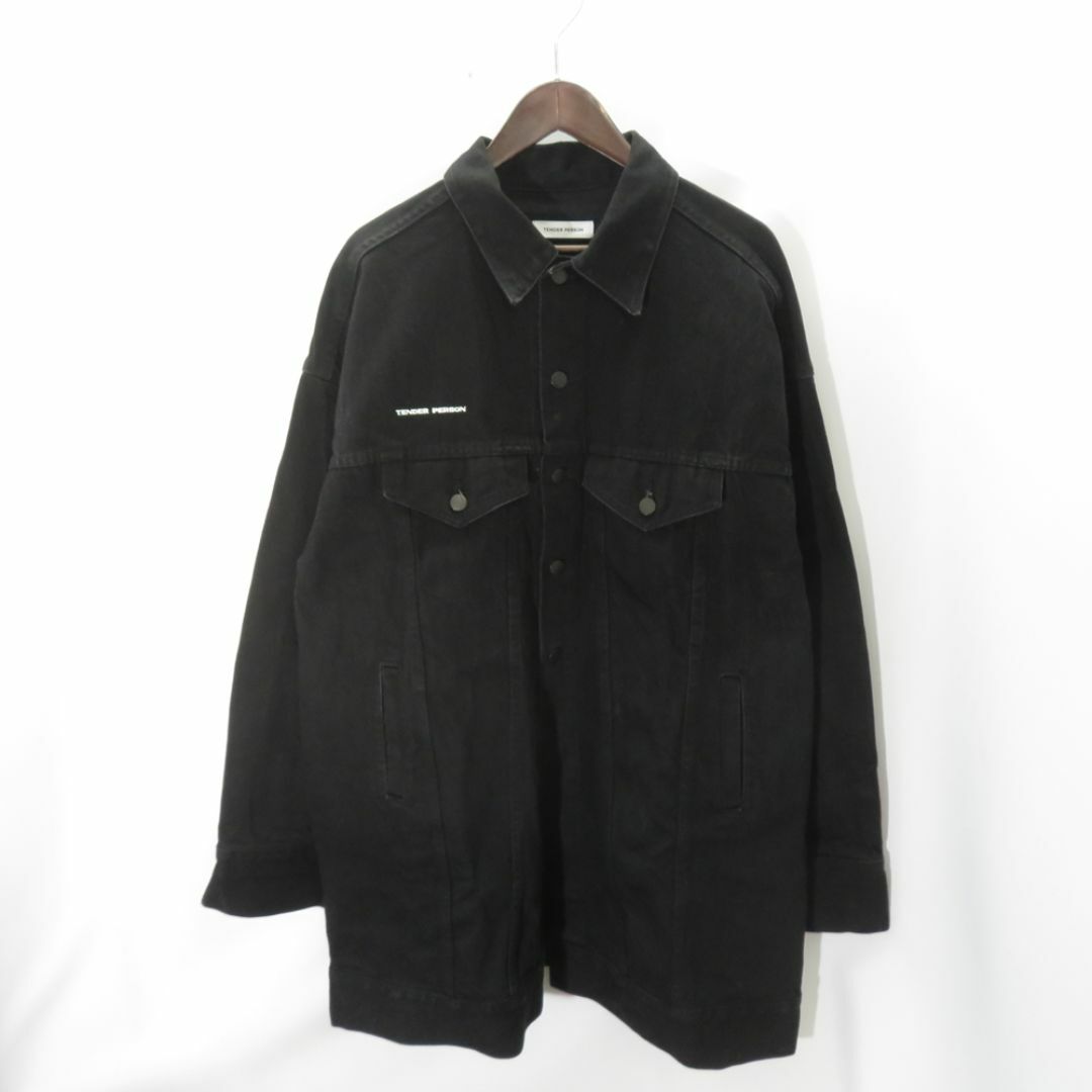  TENDER PERSON DENIM JACKET BLACK  メンズのジャケット/アウター(Gジャン/デニムジャケット)の商品写真