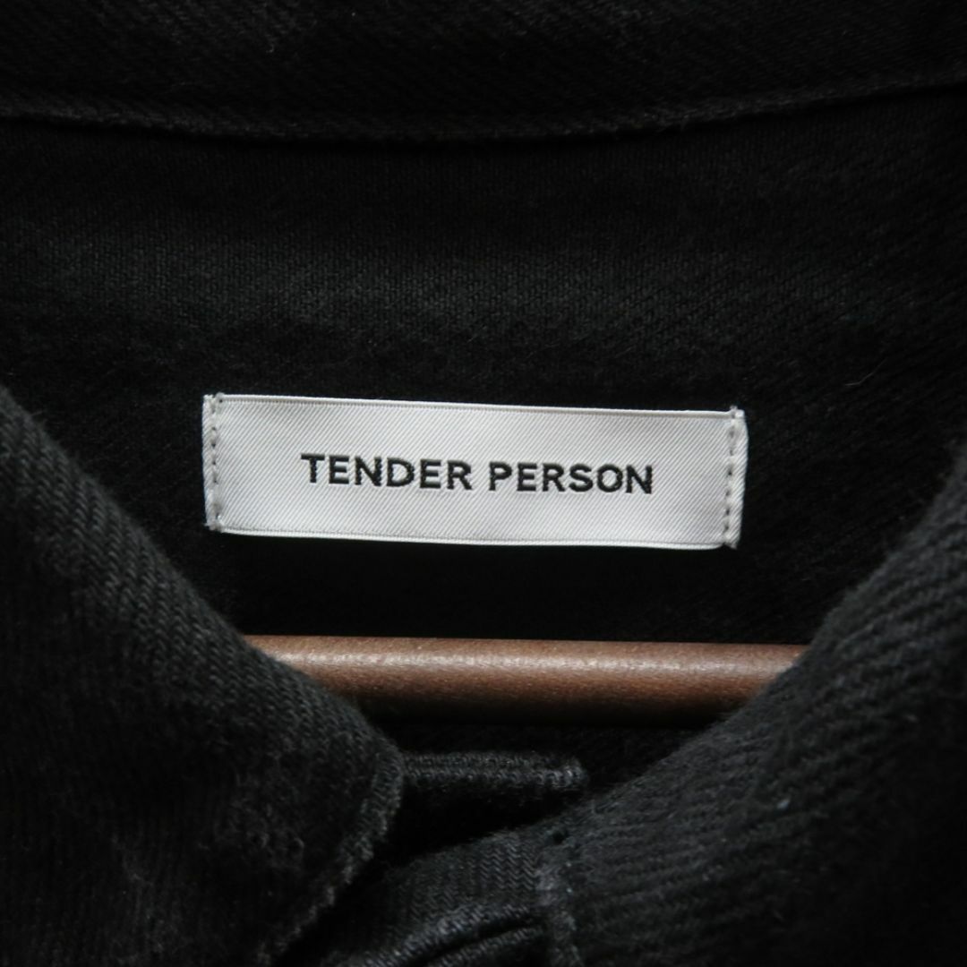  TENDER PERSON DENIM JACKET BLACK  メンズのジャケット/アウター(Gジャン/デニムジャケット)の商品写真