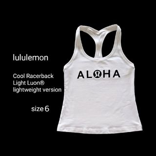 ルルレモン(lululemon)のルルレモン lululemon ハワイ限定 ALOHA タンクトップ ※丈詳細有(タンクトップ)