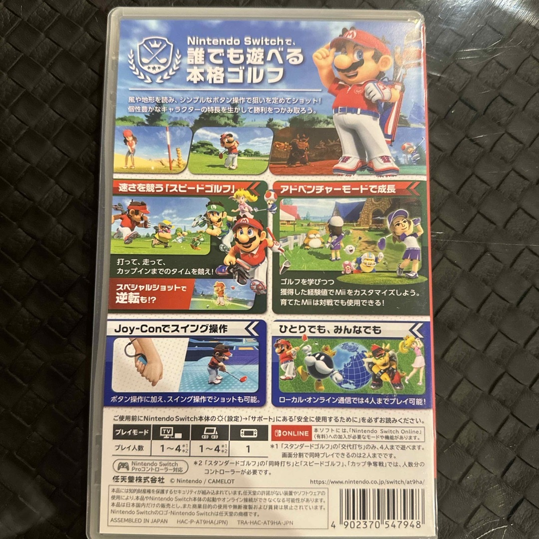 Nintendo Switch(ニンテンドースイッチ)のマリオゴルフ エンタメ/ホビーのゲームソフト/ゲーム機本体(家庭用ゲームソフト)の商品写真