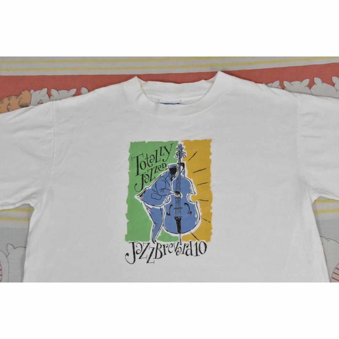 90s JAZZ Tシャツ 14315 USA製 シングルステッチ ビンテージ メンズのトップス(Tシャツ/カットソー(半袖/袖なし))の商品写真