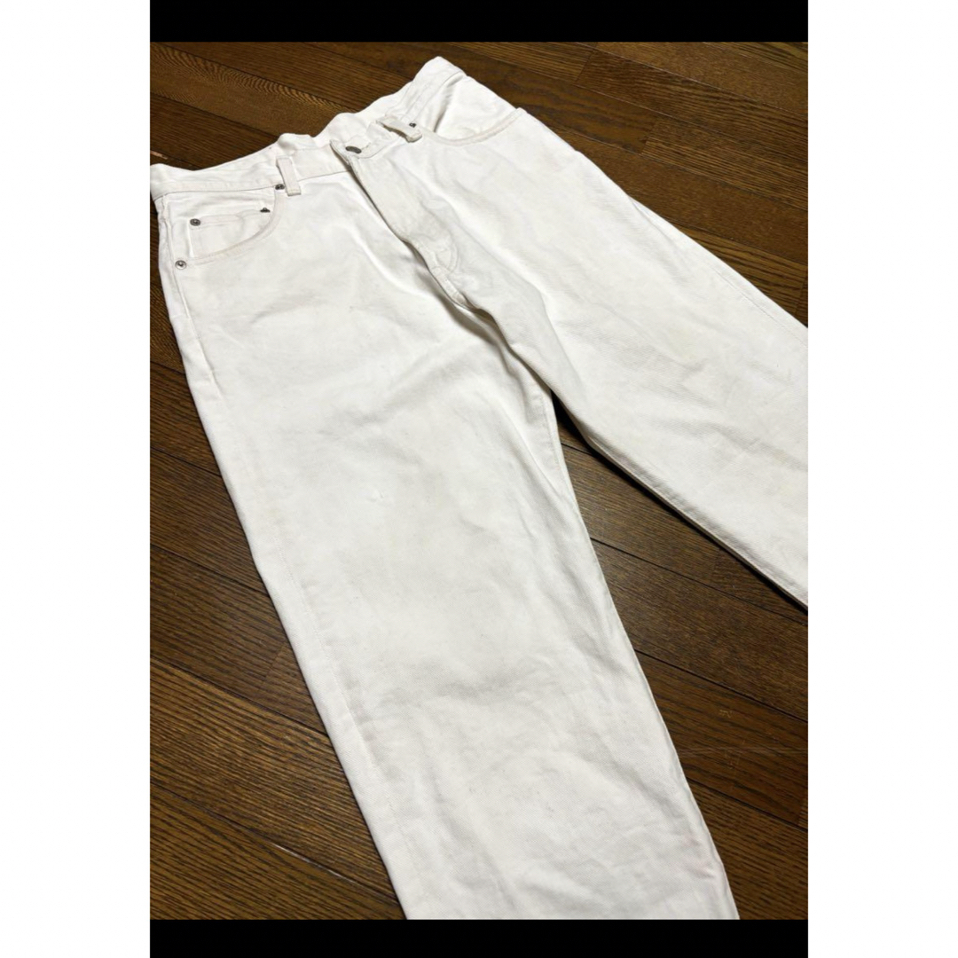 RRL(ダブルアールエル)の【RRL】 ダブルアールエル ラルフローレン ホワイト デニムパンツ  1971 メンズのパンツ(デニム/ジーンズ)の商品写真