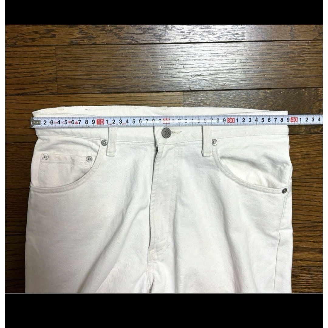 RRL(ダブルアールエル)の【RRL】 ダブルアールエル ラルフローレン ホワイト デニムパンツ  1971 メンズのパンツ(デニム/ジーンズ)の商品写真