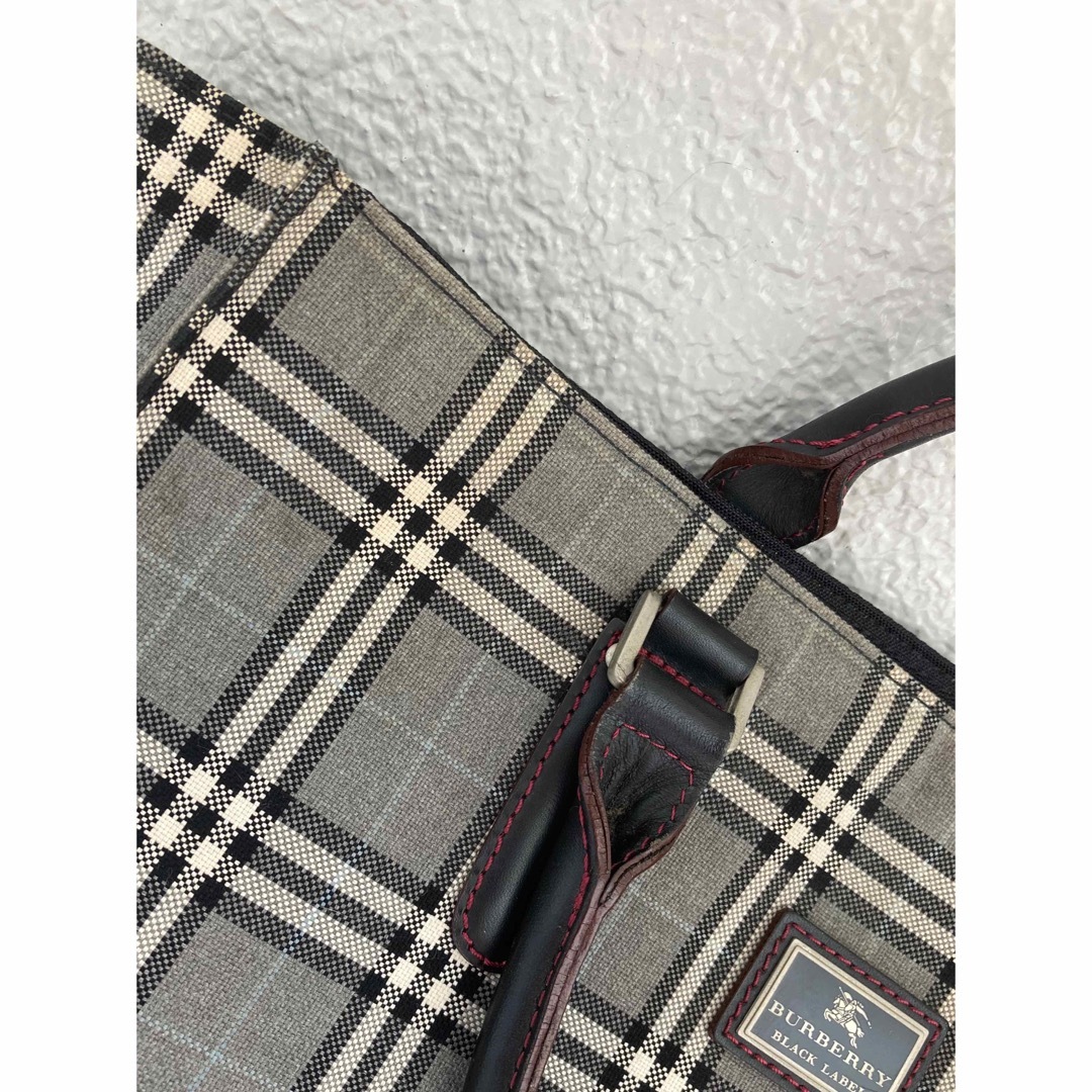 BURBERRY BLACK LABEL(バーバリーブラックレーベル)の★良品★バーバリーブラックレーベル メンズ トートバッグ A4収納可能 メンズのバッグ(トートバッグ)の商品写真