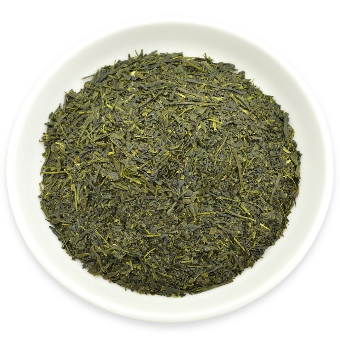 静岡茶(シズオカチャ)の【新茶】香貫の露100g　2本　深蒸し茶　煎茶　静岡茶　掛川　お茶　緑茶　茶葉 食品/飲料/酒の飲料(茶)の商品写真