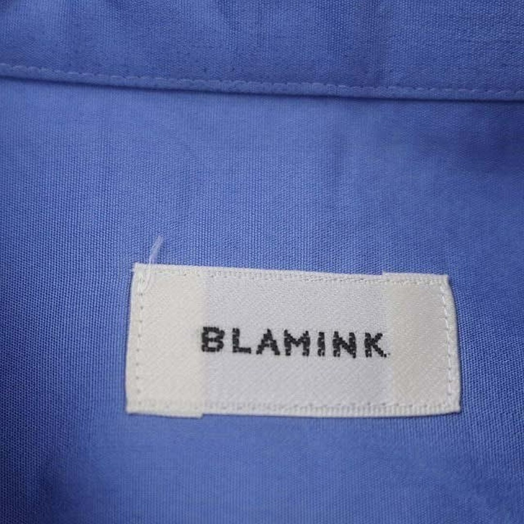 ブラミンク 22AW コットン レギュラーカラーシャツ 長袖 オーバーサイズ レディースのトップス(シャツ/ブラウス(長袖/七分))の商品写真