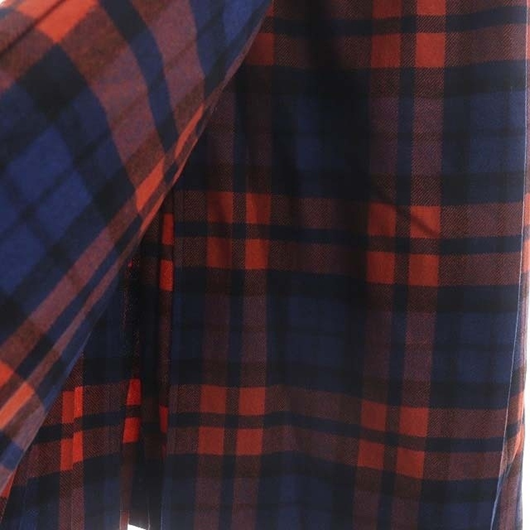 オニール オブ ダブリン チェックロングスカート ラップスカート プリーツ レディースのスカート(ロングスカート)の商品写真