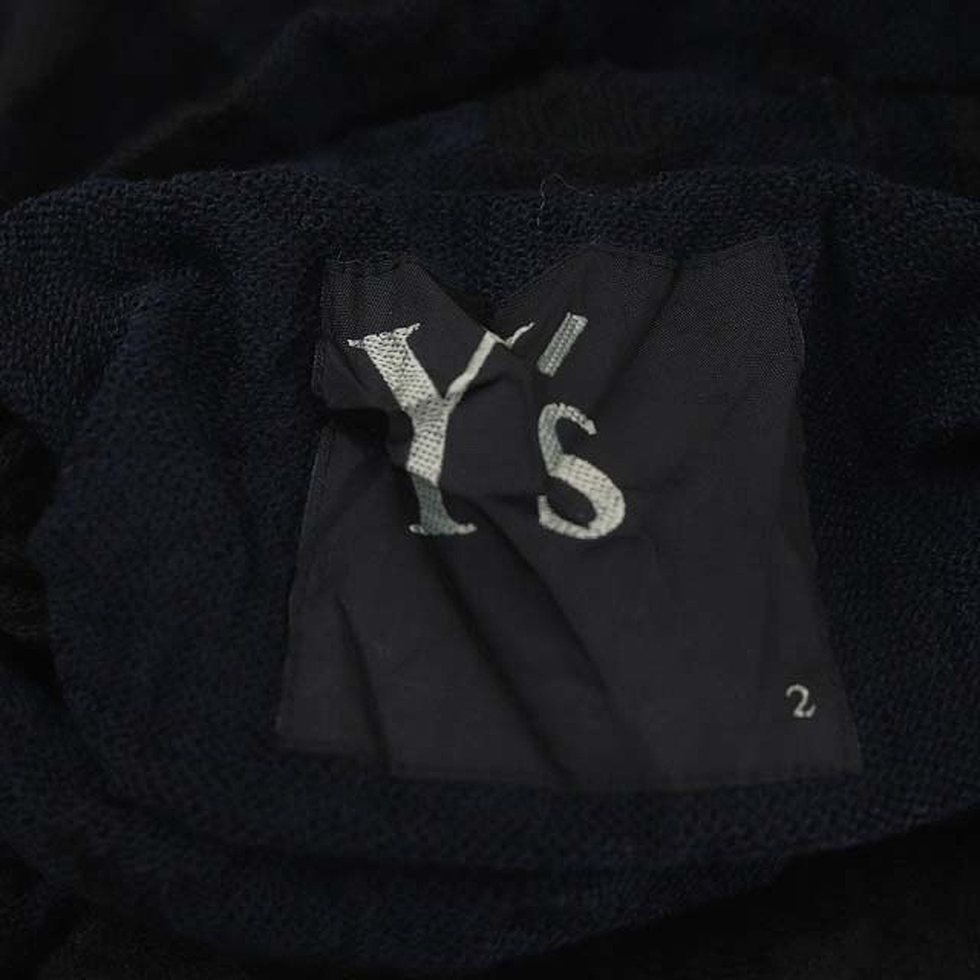 Y's(ワイズ)のワイズ Y's ヨウジヤマモト ウール混シワ加工ニットカーディガン 長袖 2 レディースのトップス(カーディガン)の商品写真