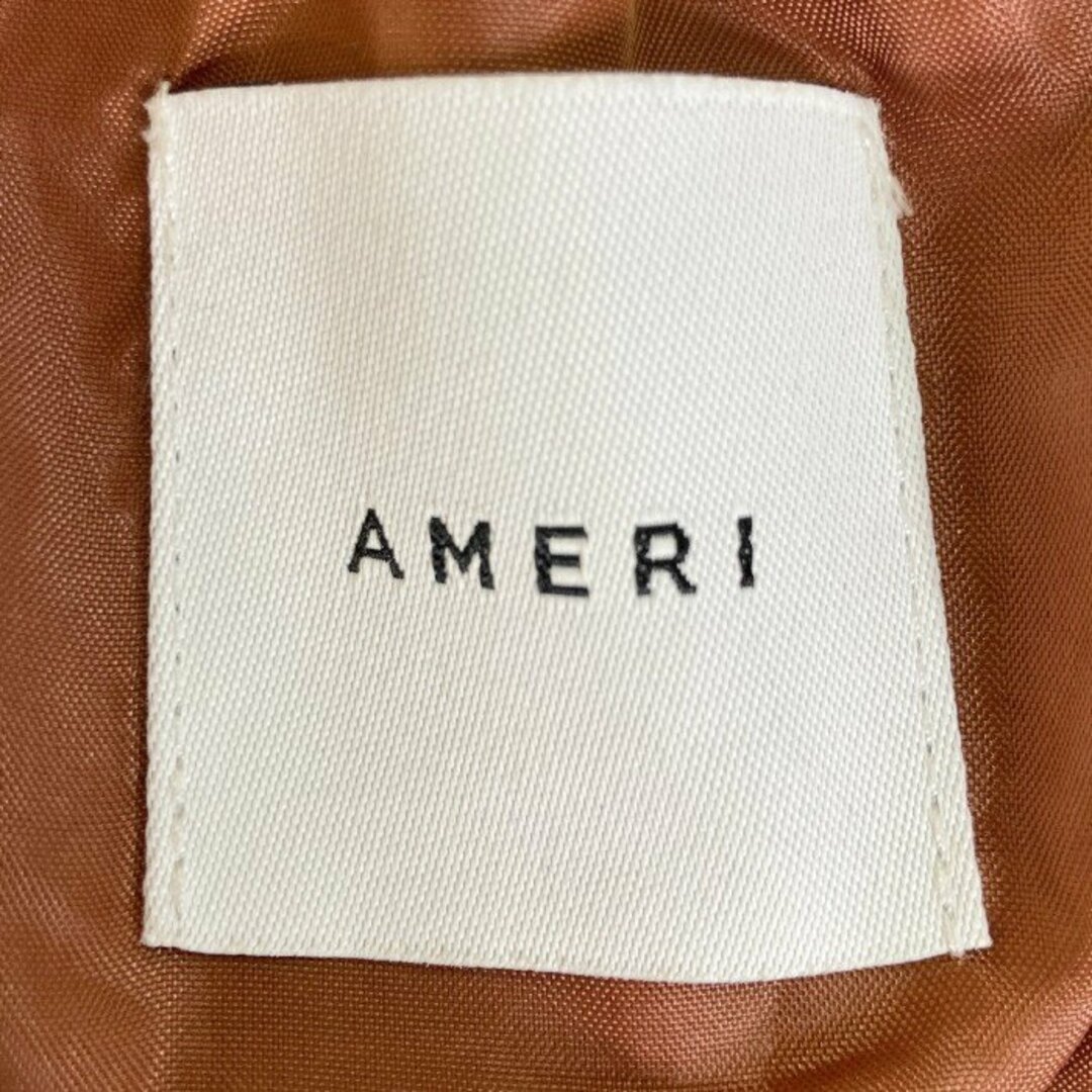 Ameri VINTAGE(アメリヴィンテージ)の★AMERI アメリヴィンテージ  018180110 2018SS OVER HIGH WAIST LIKE PANTS ハイウエストパンツ ブラウン sizeS レディースのパンツ(その他)の商品写真