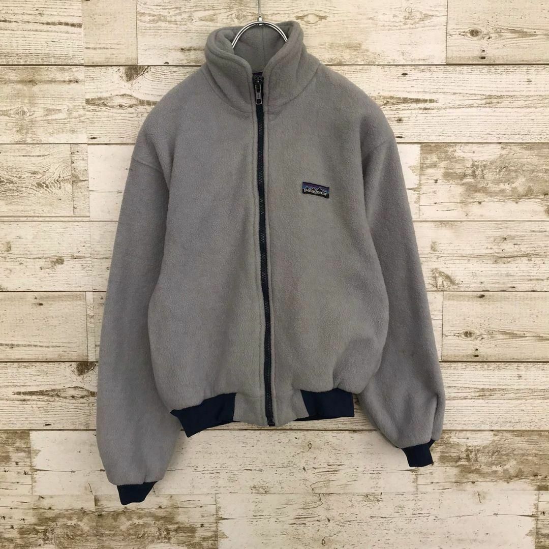 patagonia(パタゴニア)の【k6468】USA製パタゴニア80s90s旧タグ当時物ボアフリースジャケット レディースのジャケット/アウター(ブルゾン)の商品写真