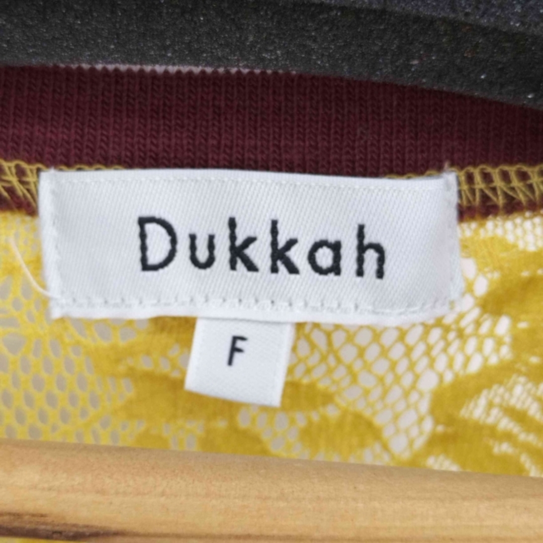 Dukkah(デュカ) ラインリブレースワンピース レディース ワンピース レディースのワンピース(その他)の商品写真