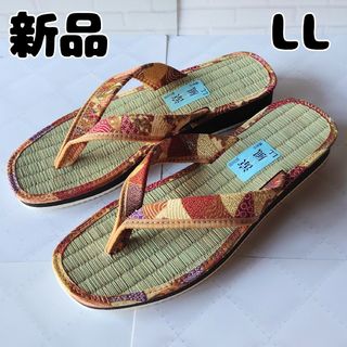 新品 未使用 涼風 草履サンダル LL 民藝品 HEIWADO(サンダル)