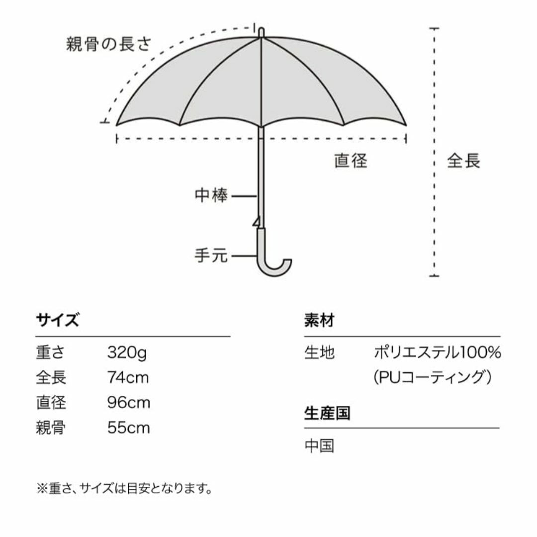 【色: チャコール】【2024】Wpc. 日傘 長傘 遮光フラワーシャドウ チャ レディースのファッション小物(その他)の商品写真