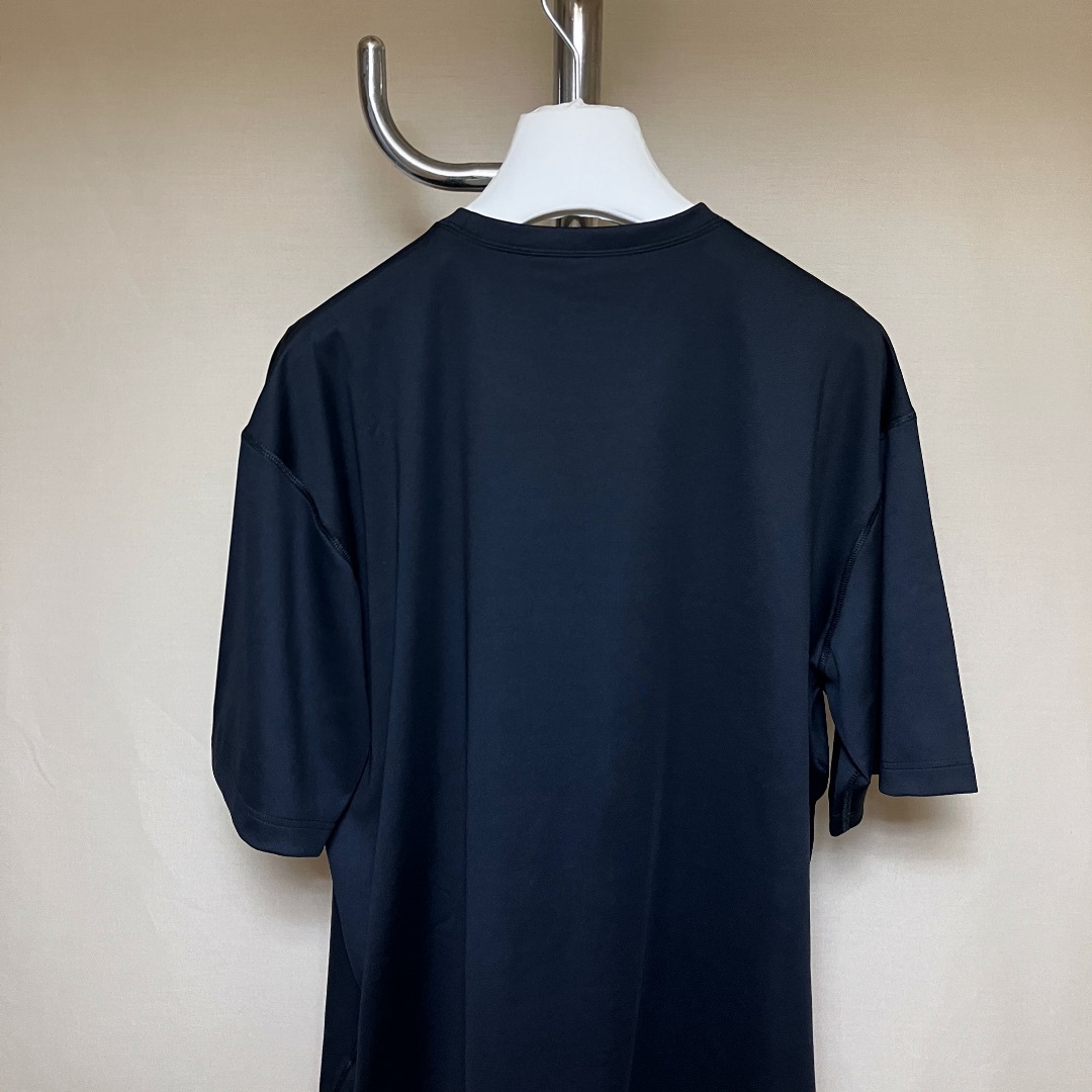 Jil Sander(ジルサンダー)の新品 XXL JIL SANDER 23ss 胸ロゴTシャツ 黒 6030 メンズのトップス(Tシャツ/カットソー(半袖/袖なし))の商品写真