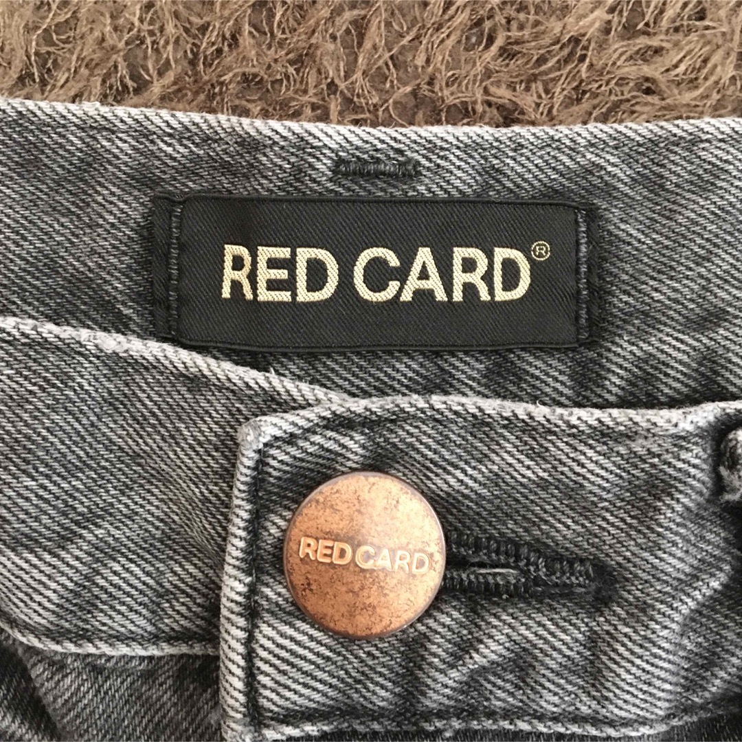 RED CARD(レッドカード)の美品 RED CARD VINTAGE 501 ストレートデニムパンツ ジーンズ レディースのパンツ(デニム/ジーンズ)の商品写真