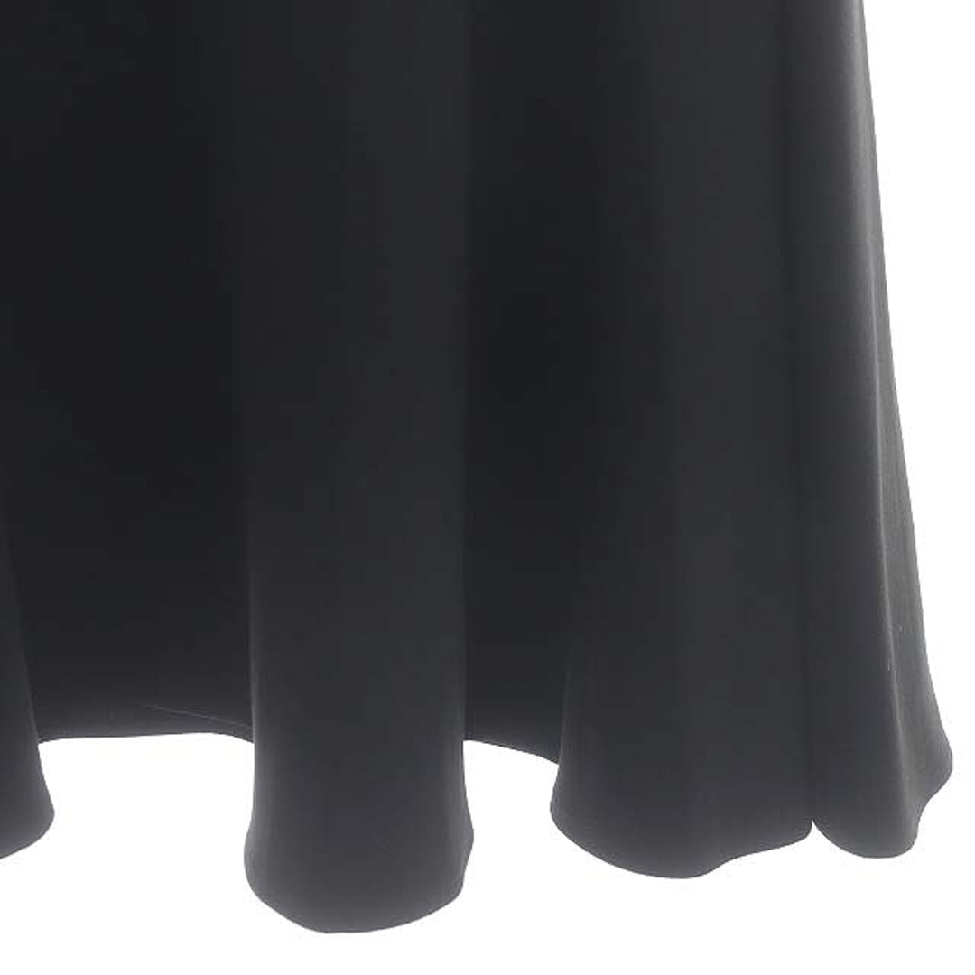 other(アザー)のヒューデイトゥーイブニング フェイクパール フレア スカート ロング 36 黒 レディースのスカート(ロングスカート)の商品写真