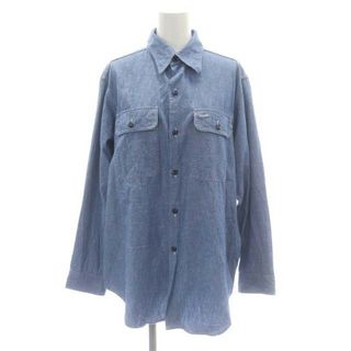 MADISONBLUE - マディソンブルー HAMPTON CHAMBRAY デニムシャツ 長袖 00 青