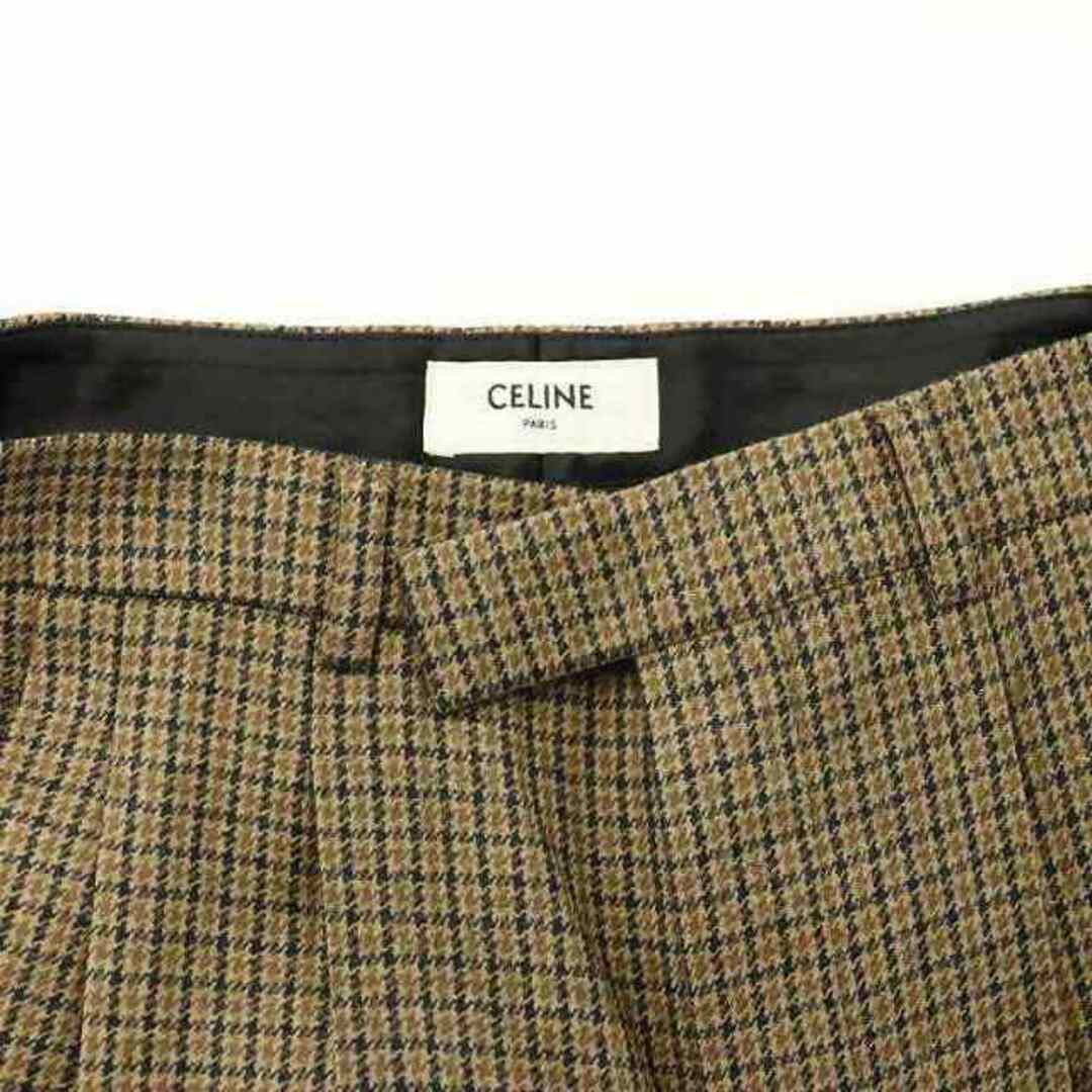 celine(セリーヌ)のセリーヌ by hedi slimane ハウンドトゥース2P580037K レディースのパンツ(その他)の商品写真