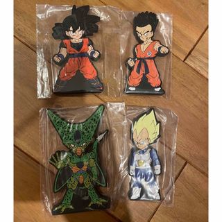 ドラゴンボール一番くじ　未来への決闘　F賞ラバースタンド　4個セット(その他)