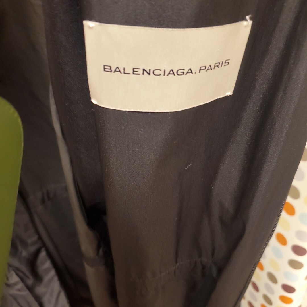 Balenciaga(バレンシアガ)の美品実用性❗毎日どうぞ❗フランス製❗BALENCIAGA薄手モッズコート メンズのジャケット/アウター(モッズコート)の商品写真