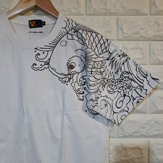 [ARAPACE] 鯉龍鳳凰 和柄 半袖 Tシャツ [サイズM] L-91450(Tシャツ/カットソー(半袖/袖なし))