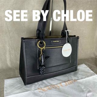 SEE BY CHLOE - 未使用品　SEE BY CHLOE シーバイクロエ トートバッグ ブラック