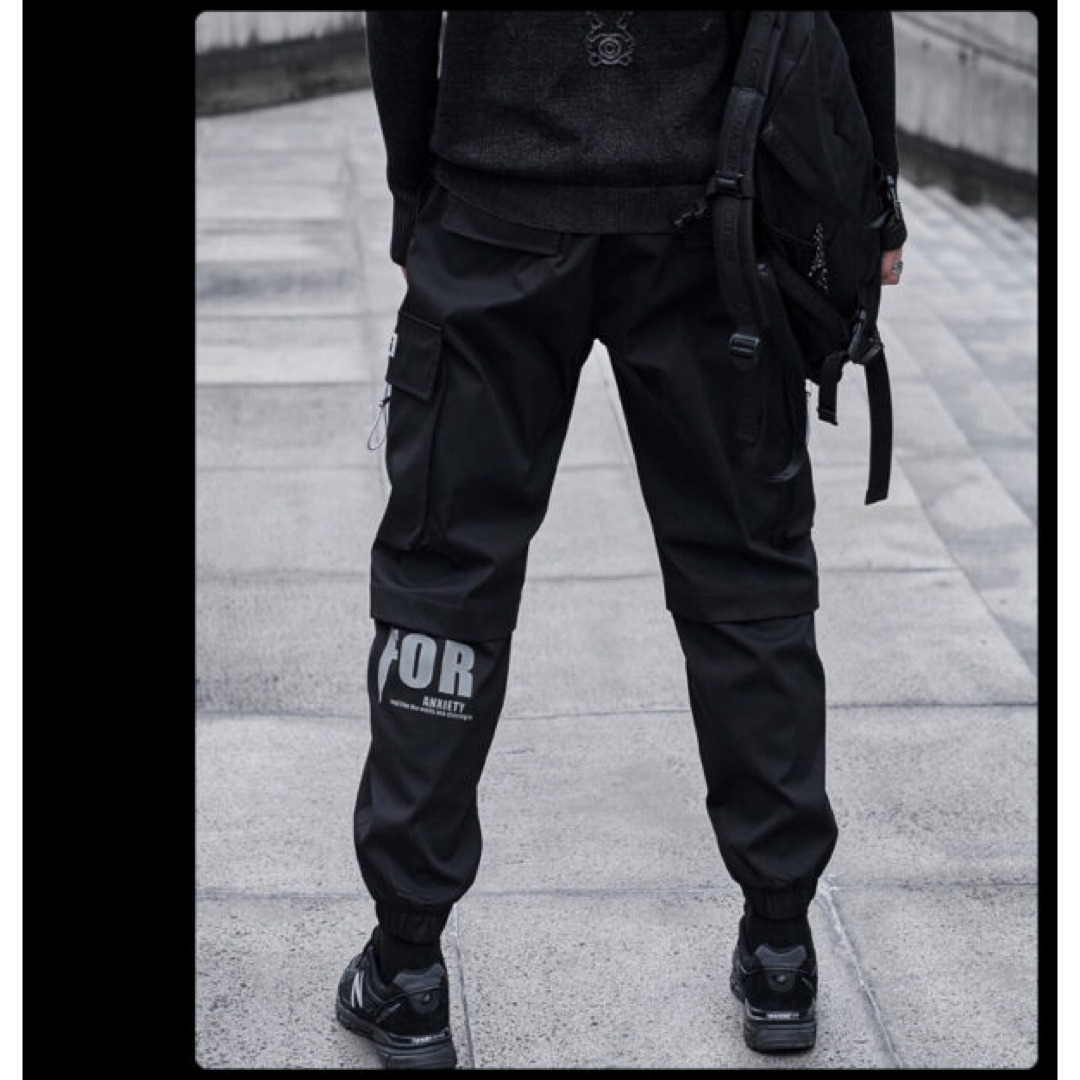 【新品】Mサイズ ブラック パンツ メンズ メンズのパンツ(その他)の商品写真
