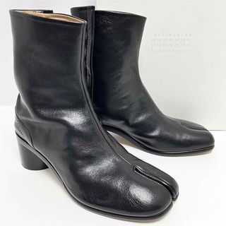 マルタンマルジェラ(Maison Martin Margiela)の44 新品 メゾンマルジェラ Tabi アンクル ブーツ タビ ブラック 足袋(ブーツ)