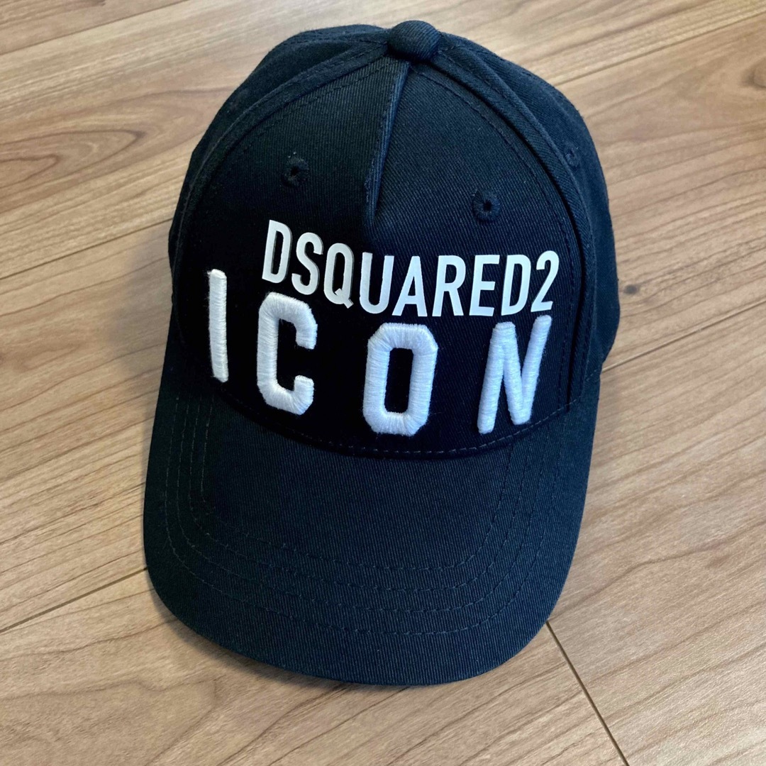 DSQUARED2(ディースクエアード)のDSQUARED2 ディースクエアード 帽子 キャップ キッズ 美品 ICON キッズ/ベビー/マタニティのこども用ファッション小物(帽子)の商品写真