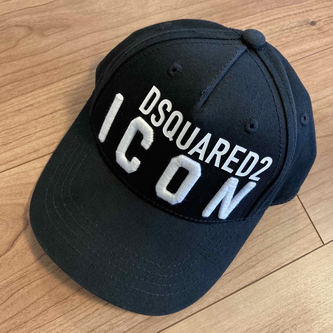 DSQUARED2(ディースクエアード)のDSQUARED2 ディースクエアード 帽子 キャップ キッズ 美品 ICON キッズ/ベビー/マタニティのこども用ファッション小物(帽子)の商品写真