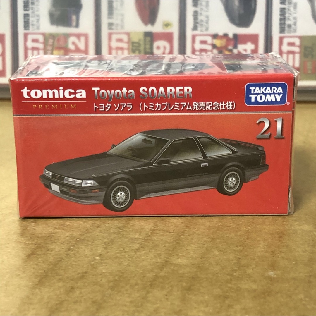 Takara Tomy(タカラトミー)のトミカプレミアム 発売記念仕様　トヨタ ソアラ　TOYOTA SOARER エンタメ/ホビーのおもちゃ/ぬいぐるみ(ミニカー)の商品写真