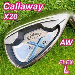 【良品】Callaway X20 キャロウェイ レディース ウェッジ 単品 AW(クラブ)