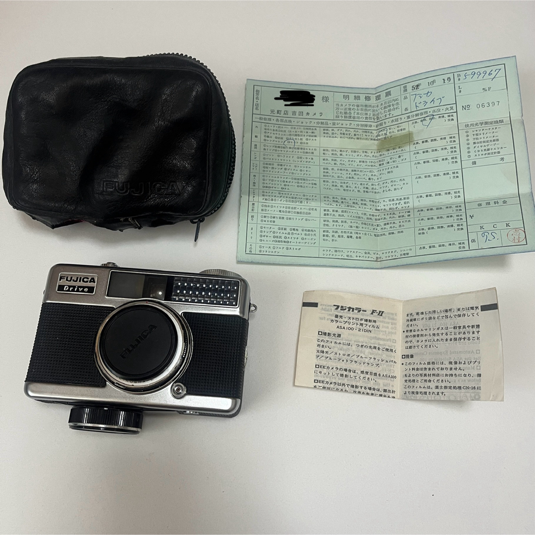 FUJICA Drive フィルムカメラ スマホ/家電/カメラのカメラ(フィルムカメラ)の商品写真