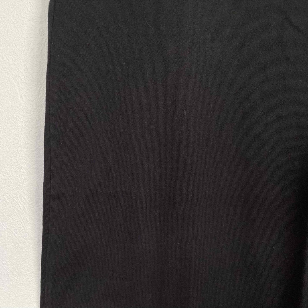 GU(ジーユー)のGU ジーユー　ラウンドヘムTワンピース(半袖) S レディースのワンピース(ロングワンピース/マキシワンピース)の商品写真