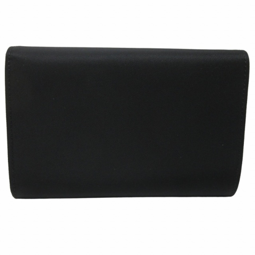 プラダ PRADA タグ付き 三つ折り財布 ロゴ 三角プレート M510 黒 プラダ PRADA タグ付き 三つ折り財布 ロゴ 三角プレート M510 黒