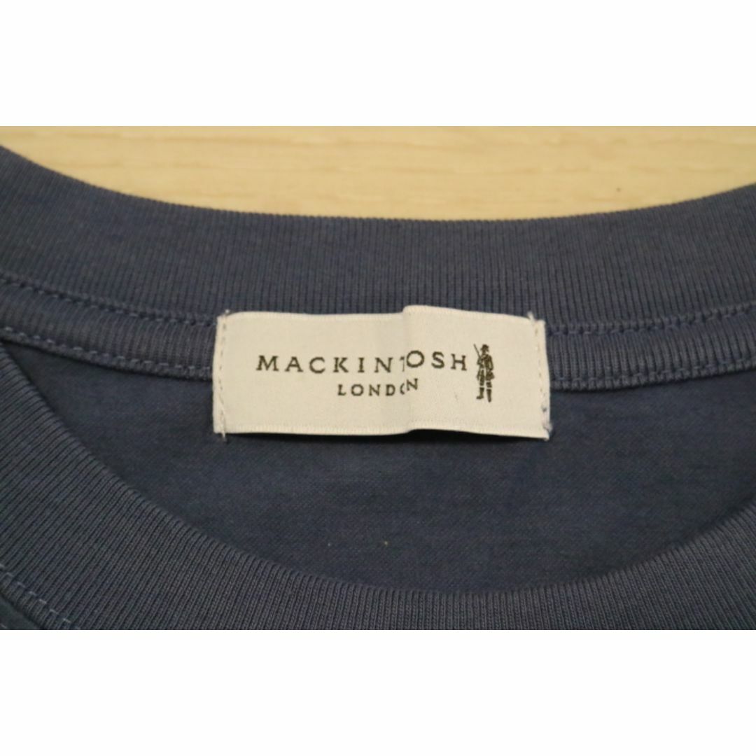 MACKINTOSH(マッキントッシュ)のマッキントッシュ ロンドン ポケット Tシャツ カットソー ブルー Tee メンズのトップス(Tシャツ/カットソー(半袖/袖なし))の商品写真