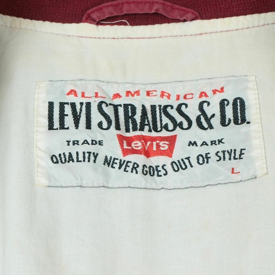 Levi's(リーバイス)の【希少】リーバイス スタジャン 90s スイングトップ USA ビッグE 刺繍 メンズのジャケット/アウター(スタジャン)の商品写真